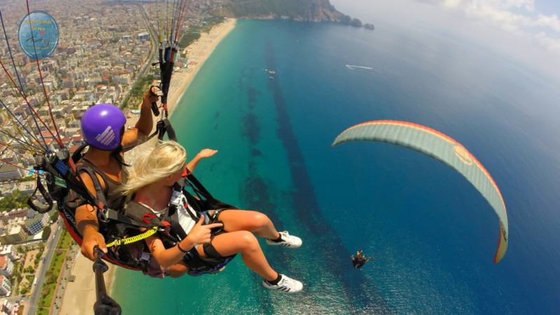 Paragliding from Belek