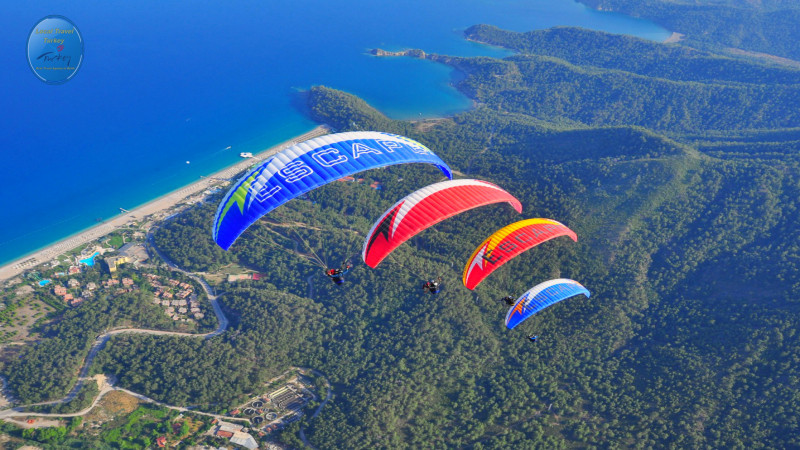 Paragliding from Belek