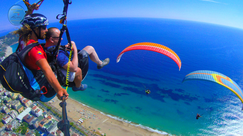 Paragliding from Belek