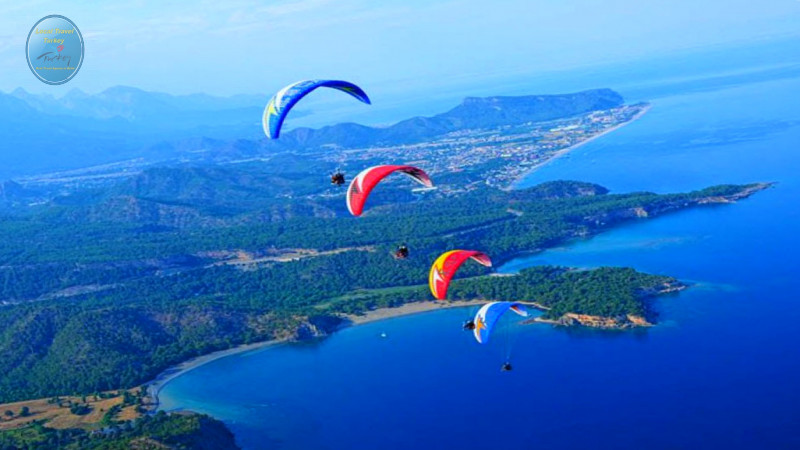 Paragliding from Belek