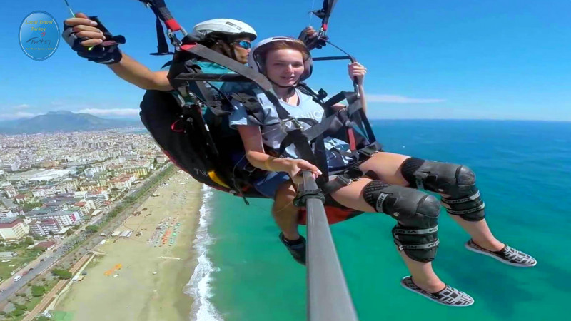 Paragliding from Belek