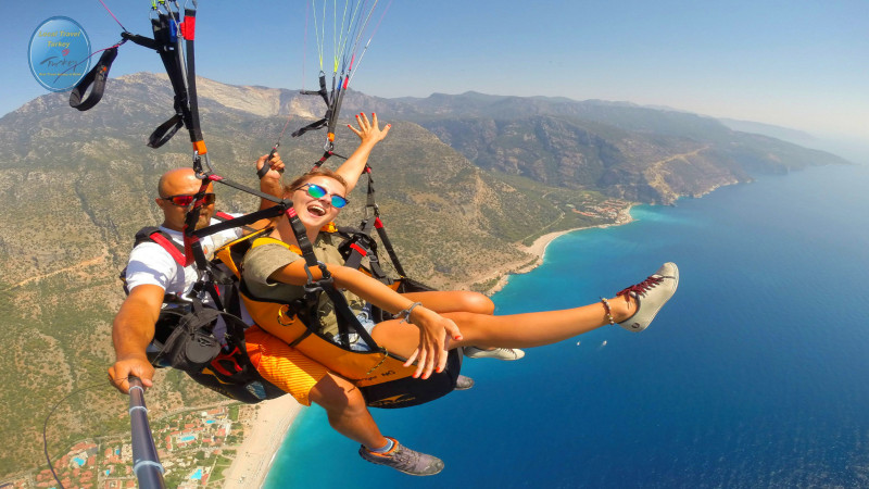 Paragliding from Belek