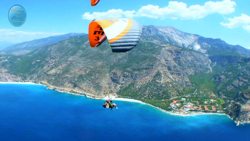 Paragliding from Belek