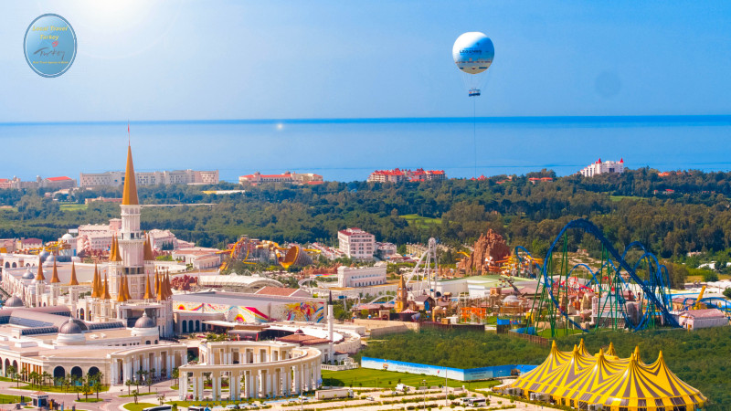 The Land of Legends water Park from Belek