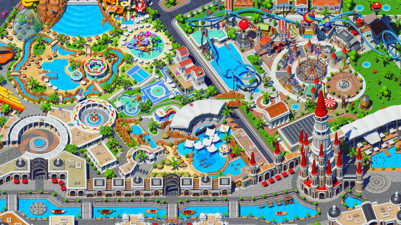 The Land of Legends water Park from Belek